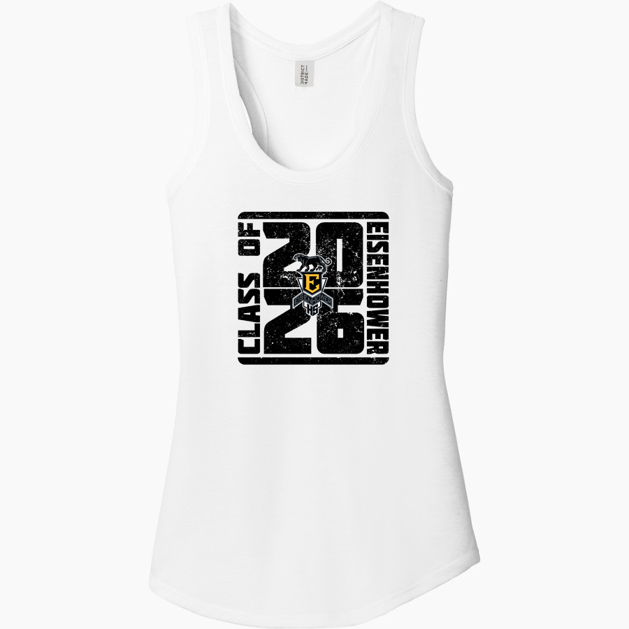 EISENHOWER HIGH SCHOOL PANTHERS <span class="pdp-name-mascot">EISENHOWER PANTHERS</span> District Women's Perfect Tri Racerback Tank