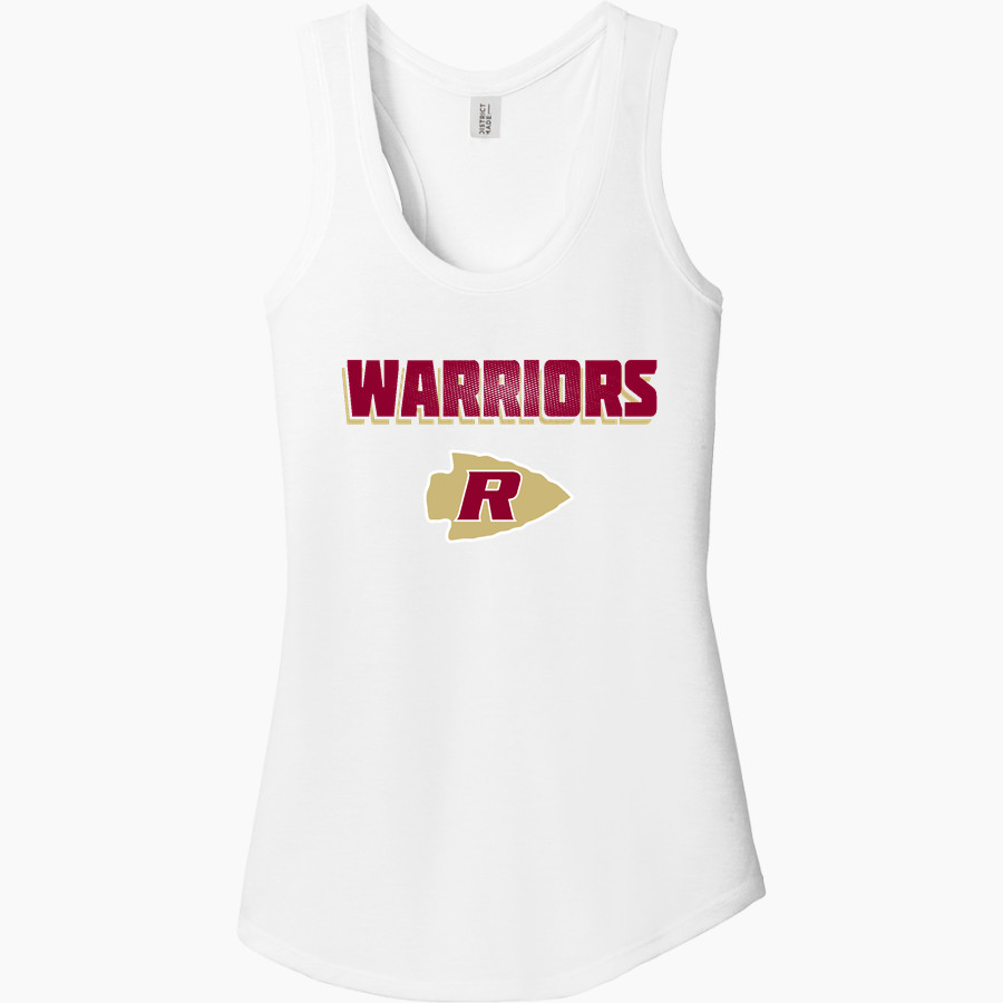 Riverdale Warriors District Women's Perfect Tri Racerback Tank