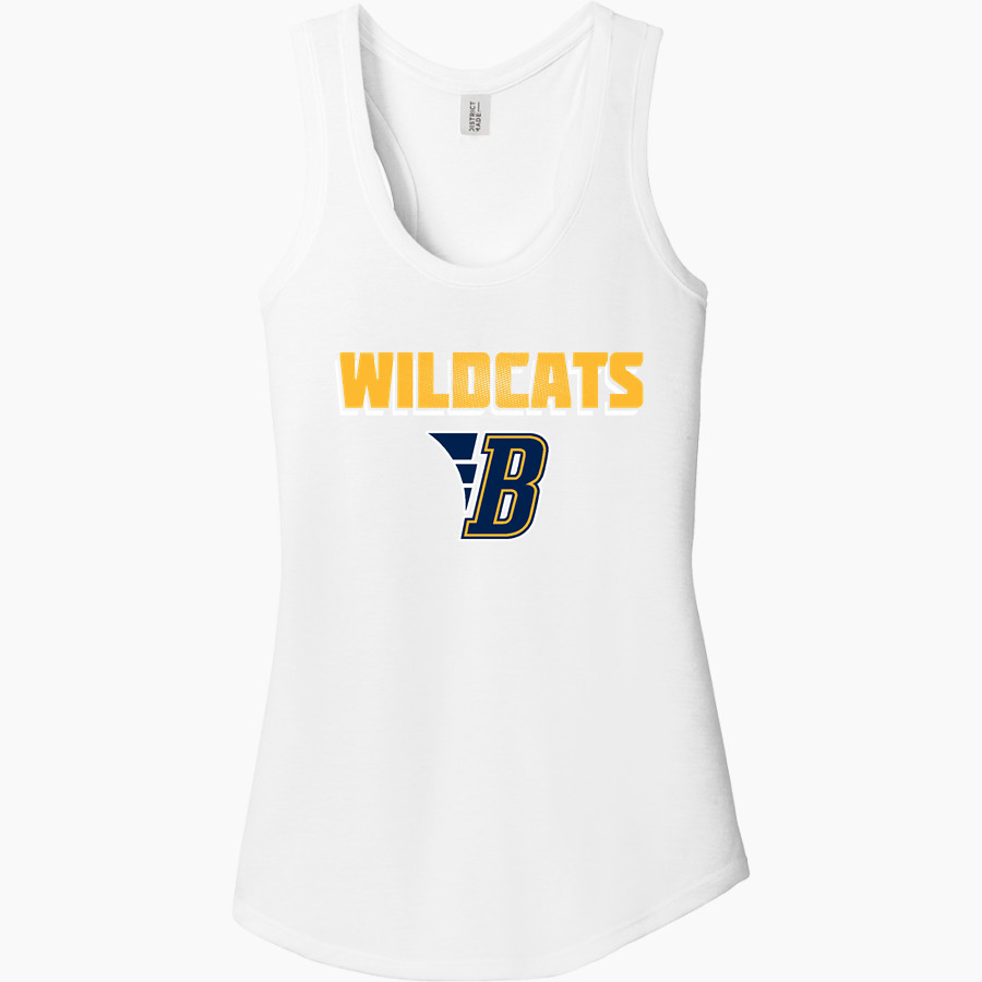 BELLEVILLE HIGH SCHOOL WILDCATS <span class="pdp-name-mascot">BELLEVILLE WILDCATS</span> District Women's Perfect Tri Racerback Tank