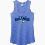 NORTH MASON HIGH SCHOOL BULLDOGS District Women's Perfect Tri Racerback Tank Front Thumbnail