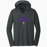 Bergman Dolphins District Men's Perfect Tri Long Sleeve Hoodie Front Thumbnail
