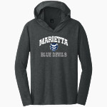Marietta Blue Devils <span class="pdp-name-mascot">Marietta Blue Devils</span> District Men's Perfect Tri Long Sleeve Hoodie Front Thumbnail