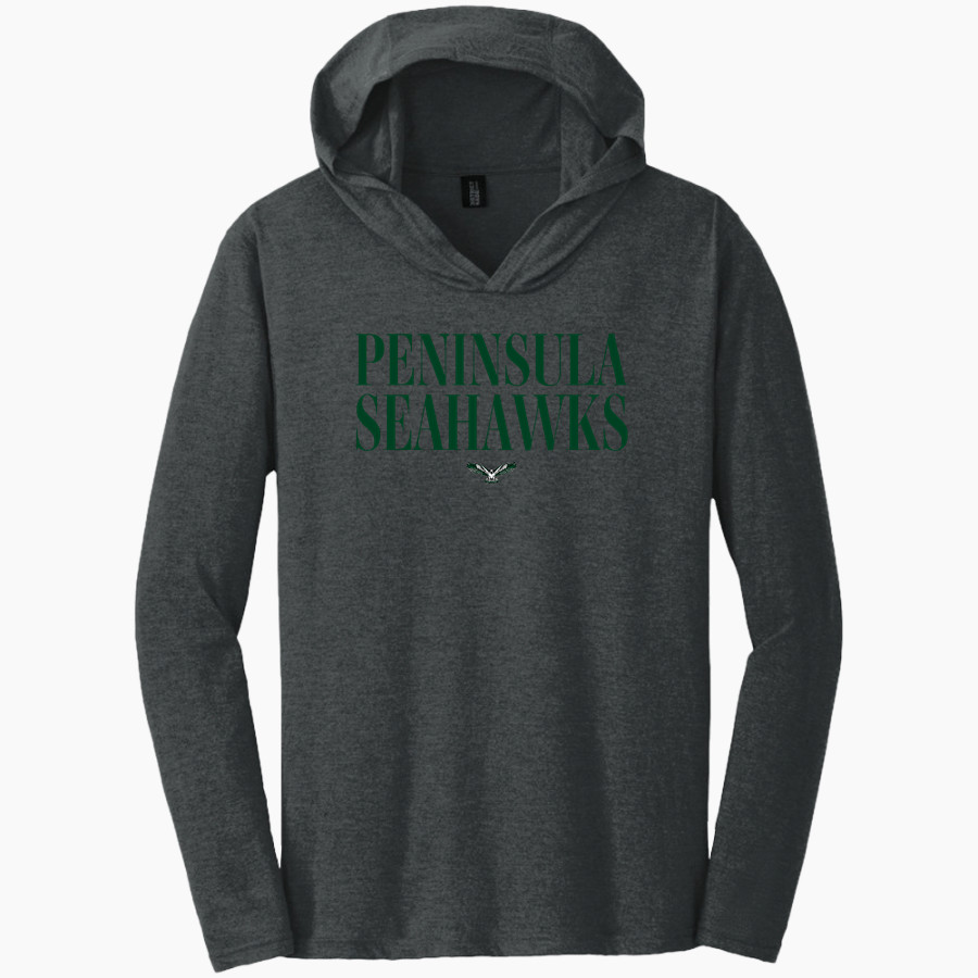 PENINSULA HIGH SCHOOL SEAHAWKS <span class="pdp-name-mascot">PENINSULA SEAHAWKS</span> District Men's Perfect Tri Long Sleeve Hoodie