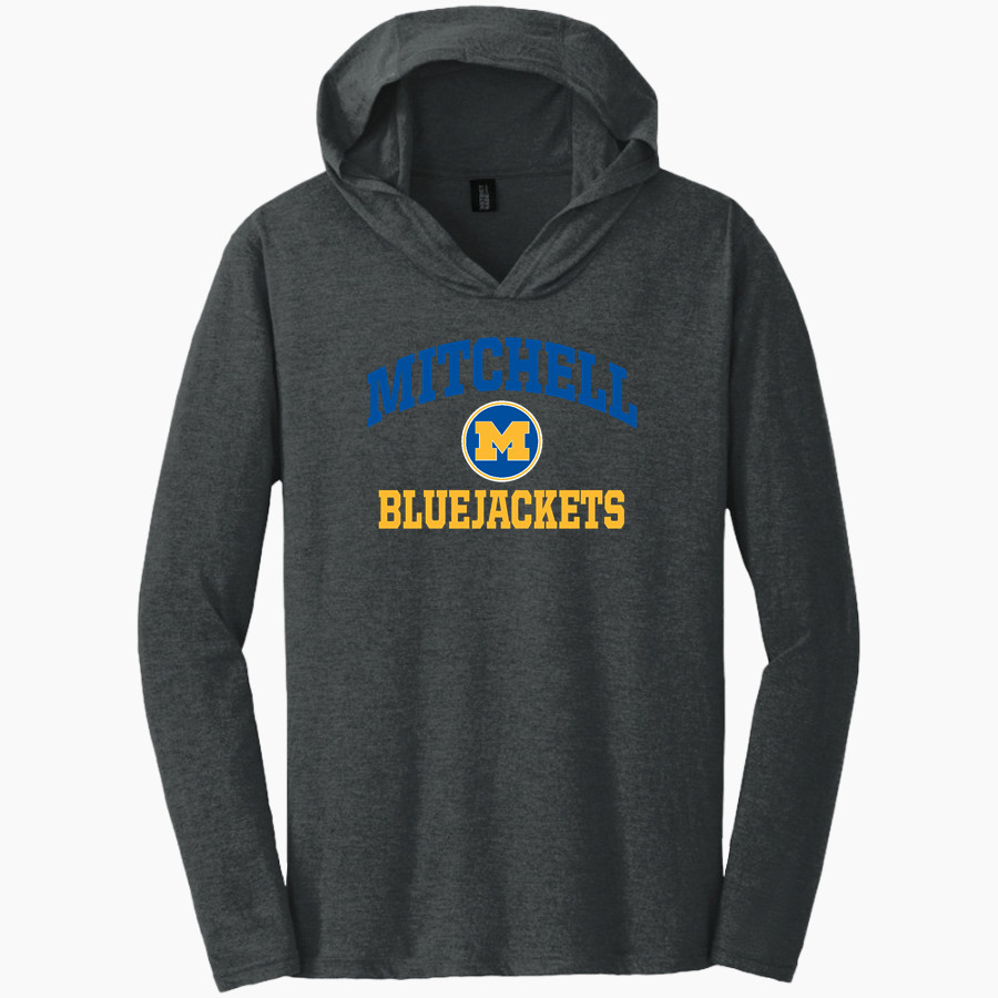 Mitchell Bluejackets District Men's Perfect Tri Long Sleeve Hoodie