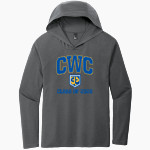 Central Wisconsin Christian Crusaders Online Store District Men's Perfect Tri Long Sleeve Hoodie Front Thumbnail