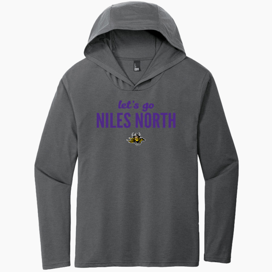 Niles North Vikings District Men's Perfect Tri Long Sleeve Hoodie