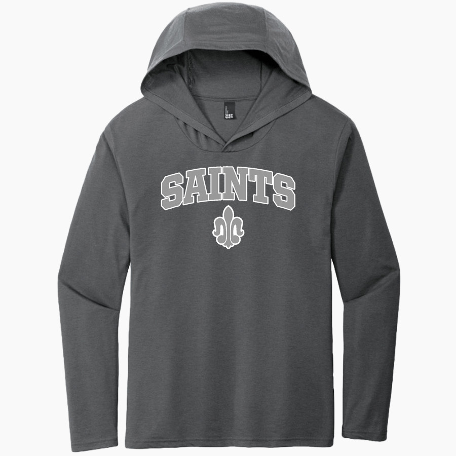 Saint Peter High School SAINTS ONLINE STORE <span class="pdp-name-mascot">Saint Peter Saints</span> District Men's Perfect Tri Long Sleeve Hoodie