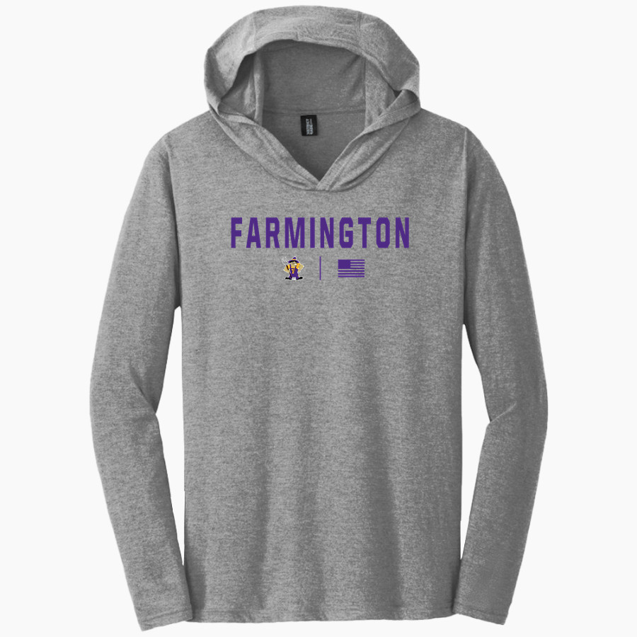 FARMINGTON HIGH SCHOOL FARMERS <span class="pdp-name-mascot">FARMINGTON FARMERS</span> District Men's Perfect Tri Long Sleeve Hoodie