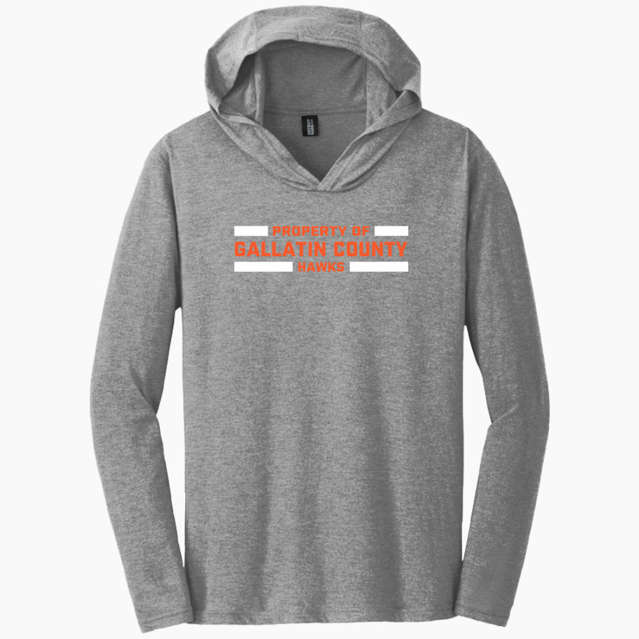 GALLATIN COUNTY HIGH SCHOOL HAWKS <span class="pdp-name-mascot">GALLATIN COUNTY HAWKS</span> District Men's Perfect Tri Long Sleeve Hoodie