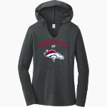 MIDDLEBURG HIGH SCHOOL BRONCOS District Women's Perfect Tri Long Sleeve Hoodie Front Thumbnail