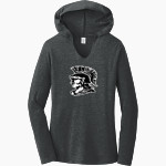 E.C. GOODWIN TECH GLADIATORS official sideline store <span class="pdp-name-mascot">E C GOODWIN GLADIATORS</span> District Women's Perfect Tri Long Sleeve Hoodie Front Thumbnail
