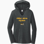 Ridge View Raptors <span class="pdp-name-mascot">Ridge View Raptors</span> District Women's Perfect Tri Long Sleeve Hoodie Front Thumbnail