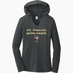 St. FRANCIS HIGH SCHOOL GOLDEN KNIGHTS <span class="pdp-name-mascot">SAINT FRANCIS GOLDEN KNIGHTS</span> District Women's Perfect Tri Long Sleeve Hoodie Front Thumbnail