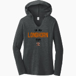 Riverwood Longhorns District Women's Perfect Tri Long Sleeve Hoodie Front Thumbnail