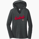 Eleva-Strum Cardinals <span class="pdp-name-mascot">Eleva-Strum Cardinals</span> District Women's Perfect Tri Long Sleeve Hoodie Front Thumbnail