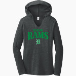 DIXON HIGH SCHOOL RAMS <span class="pdp-name-mascot">DIXON RAMS</span> District Women's Perfect Tri Long Sleeve Hoodie Front Thumbnail