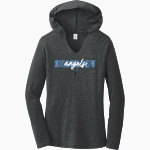 South Texas Academy For Med Prof Angels <span class="pdp-name-mascot">South Texas Academy For Med Prof Angels</span> District Women's Perfect Tri Long Sleeve Hoodie Front Thumbnail