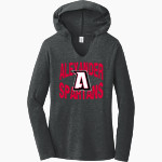 Alexander Spartans District Women's Perfect Tri Long Sleeve Hoodie Front Thumbnail