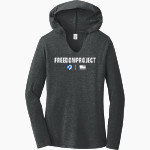 FreedomProject Academy District Women's Perfect Tri Long Sleeve Hoodie Front Thumbnail