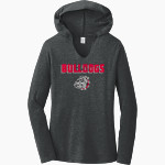 Boiling Springs Middle School bulldogs offical sideline store District Women's Perfect Tri Long Sleeve Hoodie Front Thumbnail
