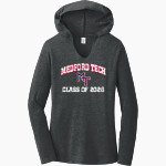 Medford Tech Jaguars <span class="pdp-name-mascot">Medford Tech High School Jaguars</span> District Women's Perfect Tri Long Sleeve Hoodie Front Thumbnail