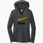 KING HIGH SCHOOL JAGUARS District Women's Perfect Tri Long Sleeve Hoodie Front Thumbnail