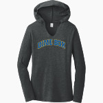 DIME BOX HIGH SCHOOL LONGHORNS <span class="pdp-name-mascot">DIME BOX LONGHORNS</span> District Women's Perfect Tri Long Sleeve Hoodie Front Thumbnail
