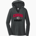 CAMAS PAPERMAKERS The Official Online Store <span class="pdp-name-mascot">CAMAS PAPERMAKERS</span> District Women's Perfect Tri Long Sleeve Hoodie Front Thumbnail