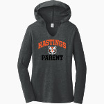 HASTINGS SENIOR HIGH SCHOOL TIGERS <span class="pdp-name-mascot">HASTINGS TIGERS</span> District Women's Perfect Tri Long Sleeve Hoodie Front Thumbnail