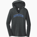 Mount Aloysius College Mounties District Women's Perfect Tri Long Sleeve Hoodie Front Thumbnail