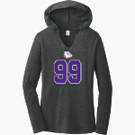 BEMENT MIDDLE SCHOOL BULLDOGS <span class="pdp-name-mascot">BEMENT BULLDOGS</span> District Women's Perfect Tri Long Sleeve Hoodie Front Thumbnail