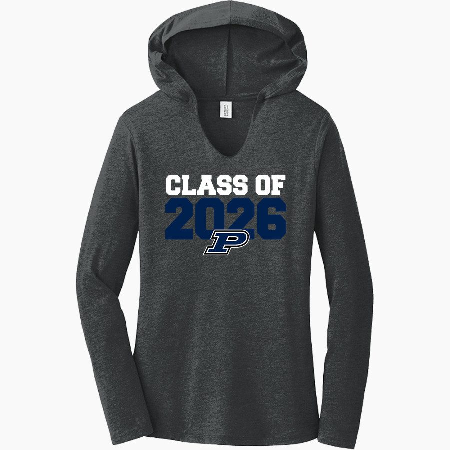 PASQUOTANK COUNTY HIGH SCHOOL PANTHERS <span class="pdp-name-mascot">PASQUOTANK COUNTY PANTHERS</span> District Women's Perfect Tri Long Sleeve Hoodie