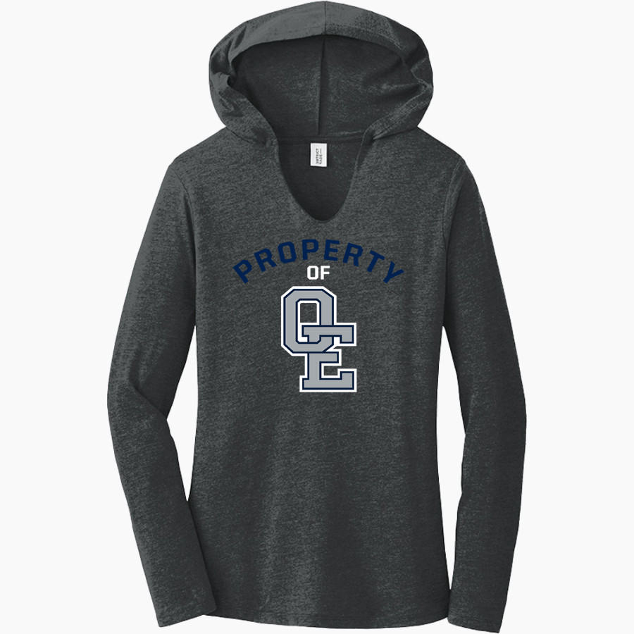 Oswego East Wolves <span class="pdp-name-mascot">Oswego East Wolves</span> District Women's Perfect Tri Long Sleeve Hoodie