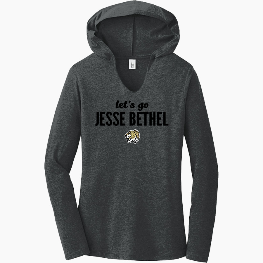 JESSE BETHEL HIGH SCHOOL JAGUARS <span class="pdp-name-mascot">JESSE BETHEL JAGUARS</span> District Women's Perfect Tri Long Sleeve Hoodie