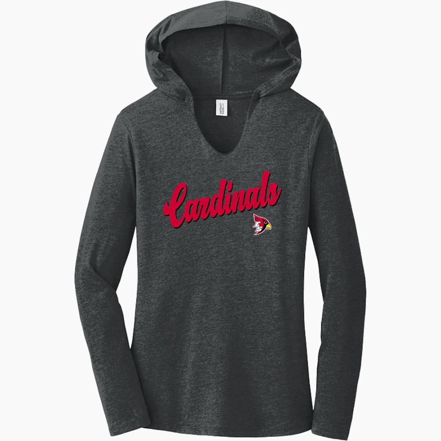 Eleva-Strum Cardinals <span class="pdp-name-mascot">Eleva-Strum Cardinals</span> District Women's Perfect Tri Long Sleeve Hoodie