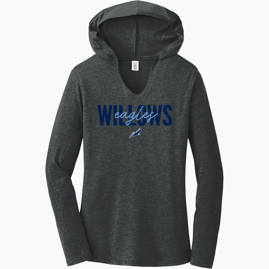 WILLOWS ACADEMY Eagles District Women's Perfect Tri Long Sleeve Hoodie