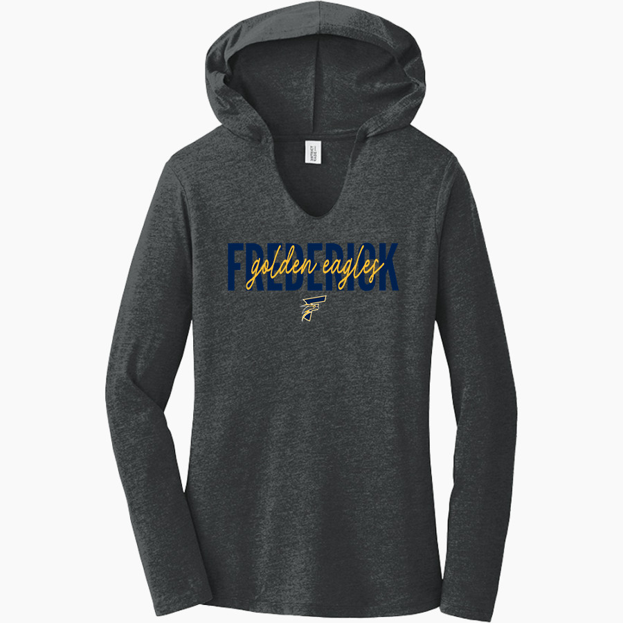 FREDERICK HIGH SCHOOL GOLDEN EAGLES <span class="pdp-name-mascot">FREDERICK GOLDEN EAGLES</span> District Women's Perfect Tri Long Sleeve Hoodie