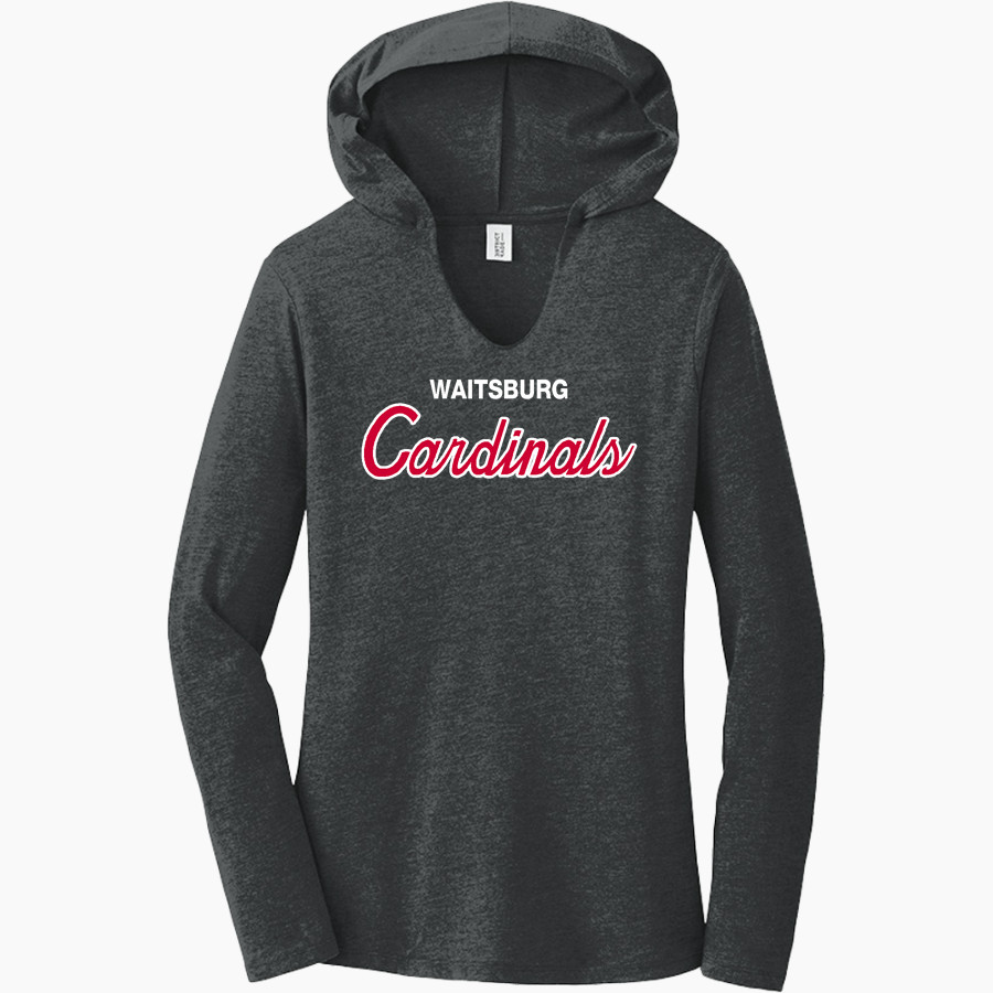 Waitsburg Cardinals District Women's Perfect Tri Long Sleeve Hoodie