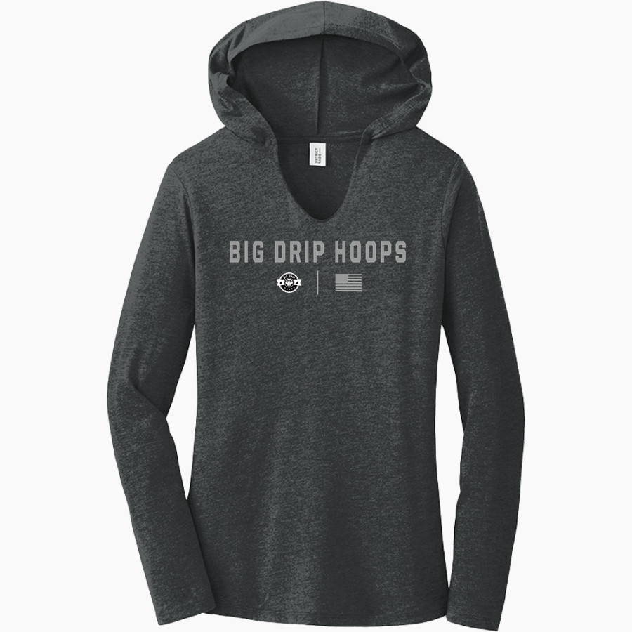 Big Drip Hoops Big Drip Hoops <span class="pdp-name-mascot">Big Drip Hoops</span> District Women's Perfect Tri Long Sleeve Hoodie