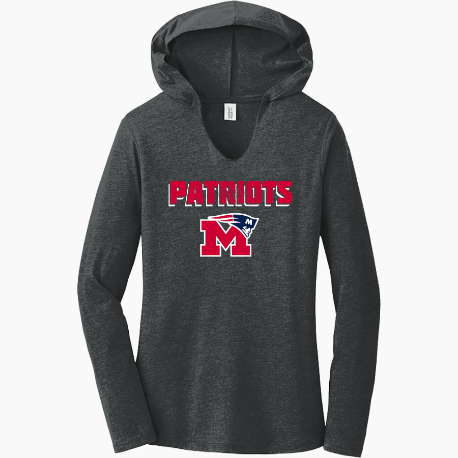 Marion Patriots <span class="pdp-name-mascot">Marion High School Patriots</span> District Women's Perfect Tri Long Sleeve Hoodie