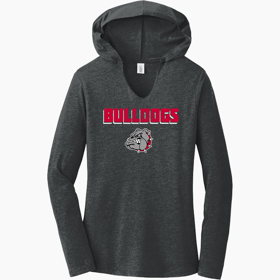 Boiling Springs Middle School bulldogs offical sideline store District Women's Perfect Tri Long Sleeve Hoodie