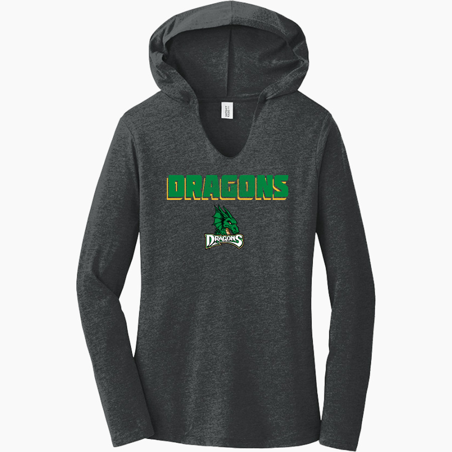 WEST DAVIDSON HIGH SCHOOL DRAGONS District Women's Perfect Tri Long Sleeve Hoodie