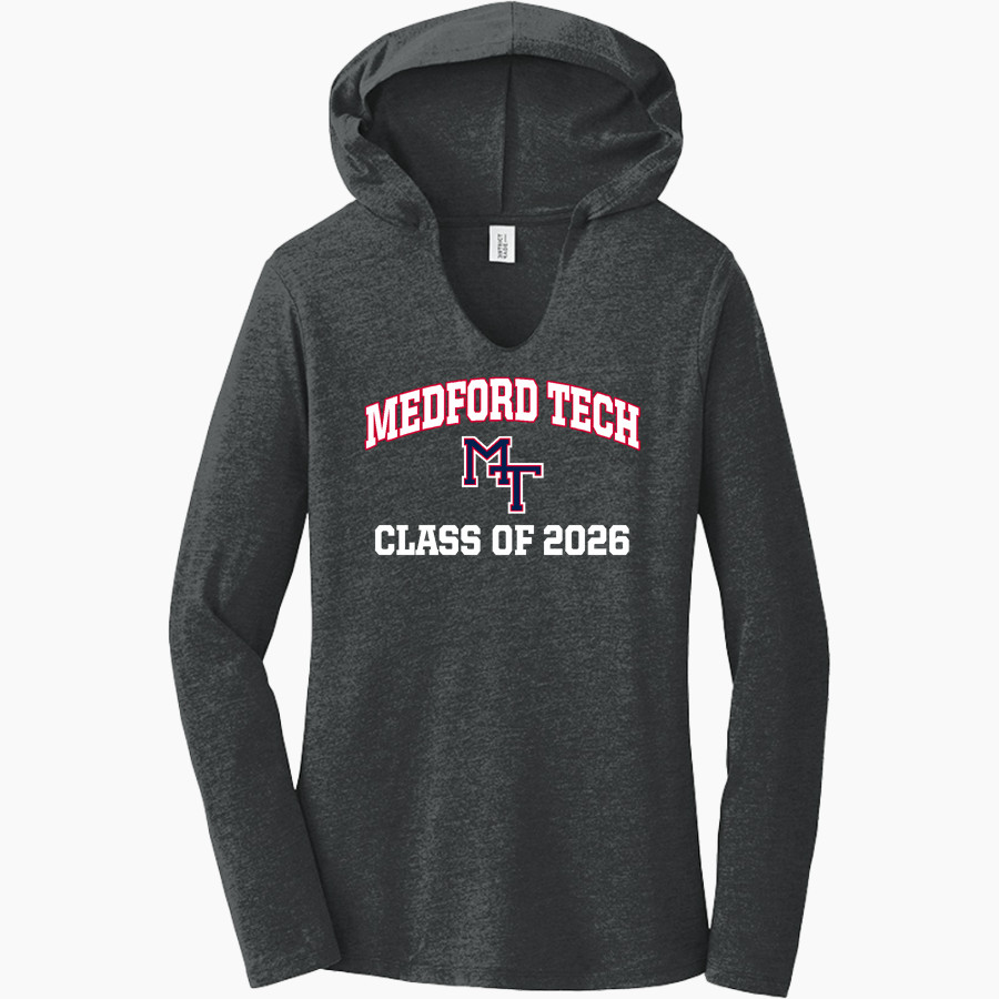 Medford Tech Jaguars <span class="pdp-name-mascot">Medford Tech High School Jaguars</span> District Women's Perfect Tri Long Sleeve Hoodie