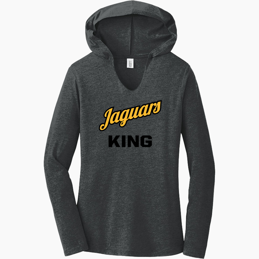 KING HIGH SCHOOL JAGUARS District Women's Perfect Tri Long Sleeve Hoodie