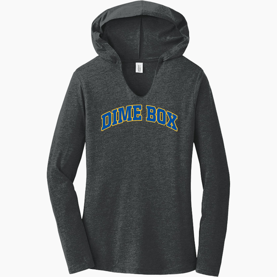 DIME BOX HIGH SCHOOL LONGHORNS <span class="pdp-name-mascot">DIME BOX LONGHORNS</span> District Women's Perfect Tri Long Sleeve Hoodie