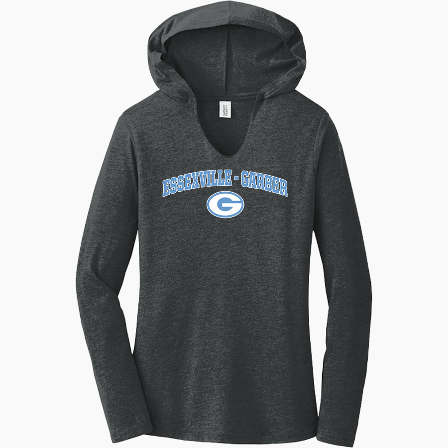 ESSEXVILLE-GARBER HIGH SCHOOL DUKES District Women's Perfect Tri Long Sleeve Hoodie