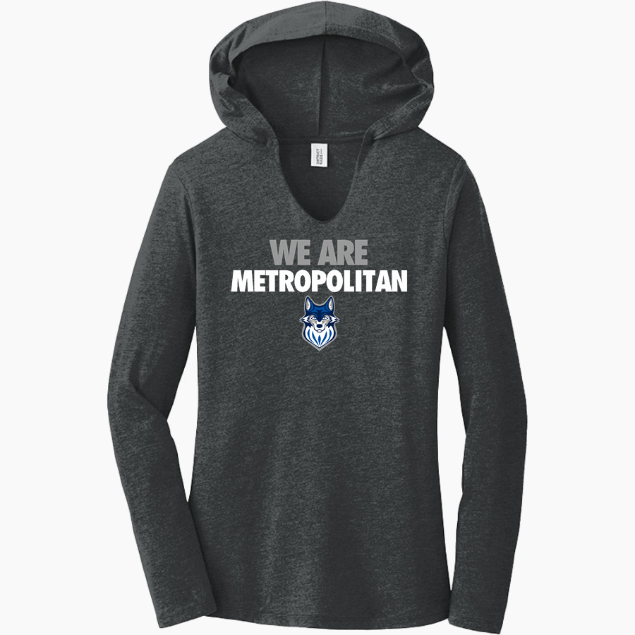 Metropolitan Wolves District Women's Perfect Tri Long Sleeve Hoodie
