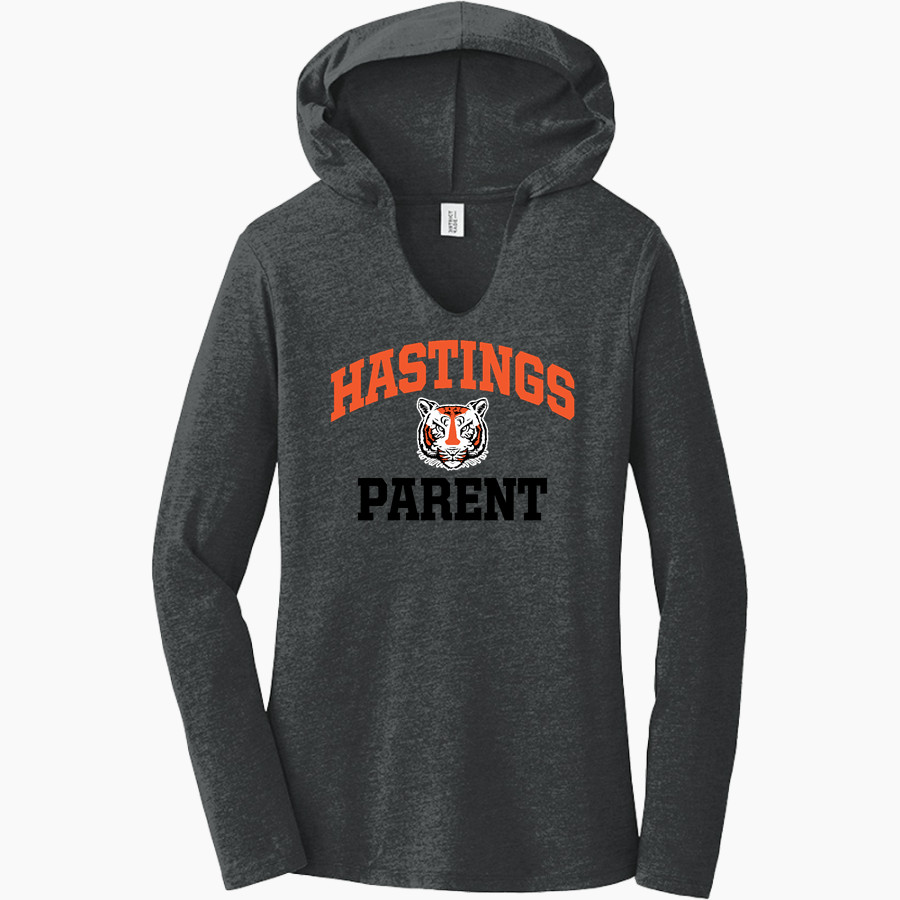 HASTINGS SENIOR HIGH SCHOOL TIGERS <span class="pdp-name-mascot">HASTINGS TIGERS</span> District Women's Perfect Tri Long Sleeve Hoodie