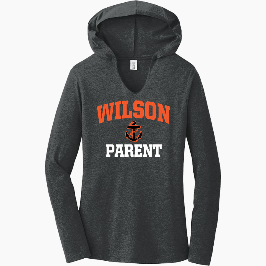 WILSON CENTRAL HIGH SCHOOL ATHLETICS <span class="pdp-name-mascot">WILSON LAKEMEN</span> District Women's Perfect Tri Long Sleeve Hoodie