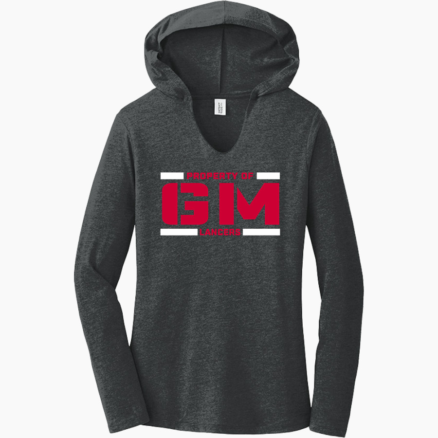 GENERAL MCLANE HIGH SCHOOL LANCERS <span class="pdp-name-mascot">GENERAL MCLANE LANCERS</span> District Women's Perfect Tri Long Sleeve Hoodie